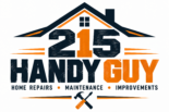 215 handy guy home repair logo